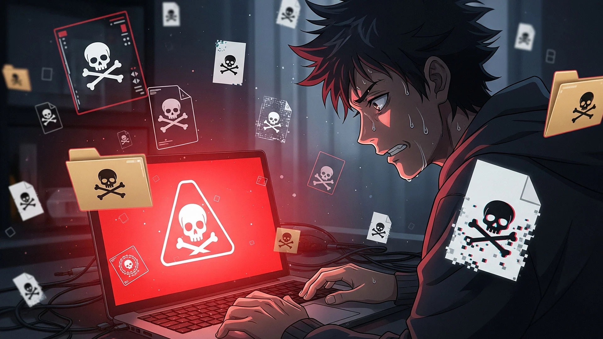 cybersécurité entreprise men hacked